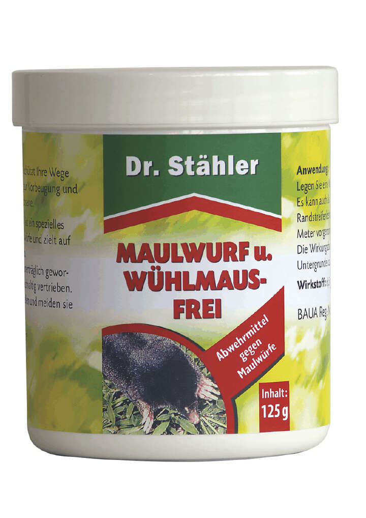 Dr. Stähler Garten-Apotheke Maulwurf- und Wühlmaus-Frei